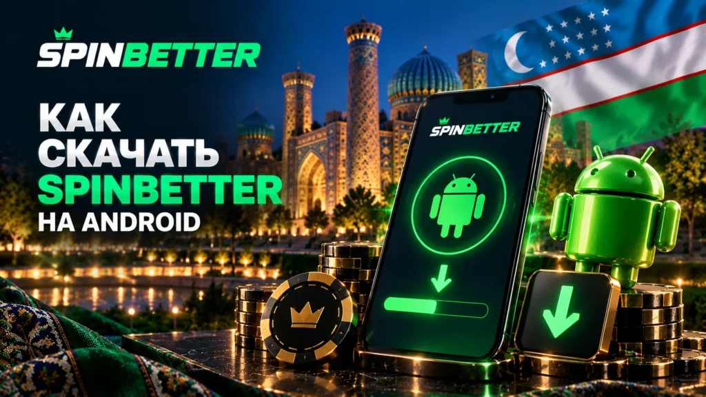 Как скачать SpinBetter на Android
